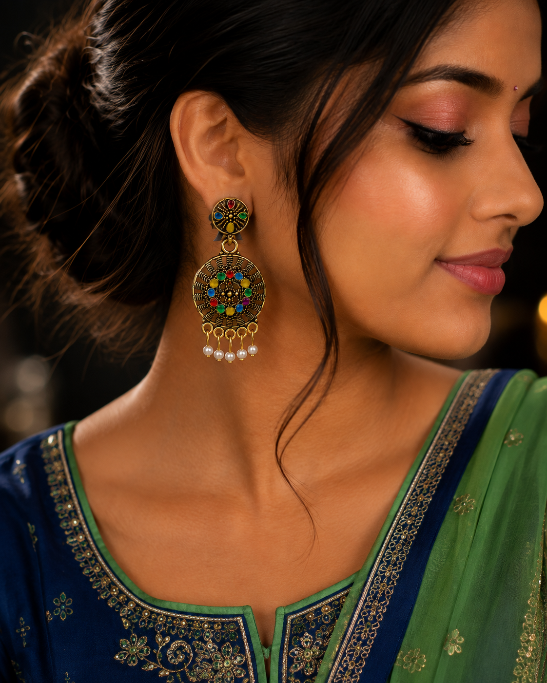 Rangoli Rani Earrings