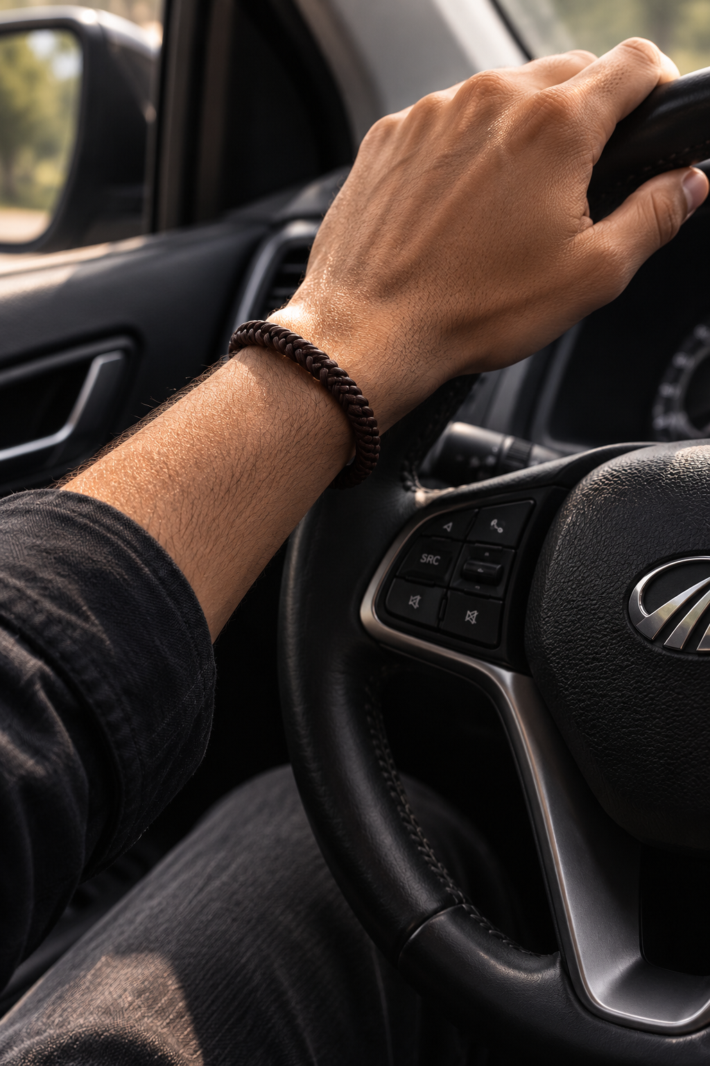 Midnight Braid Bracelet