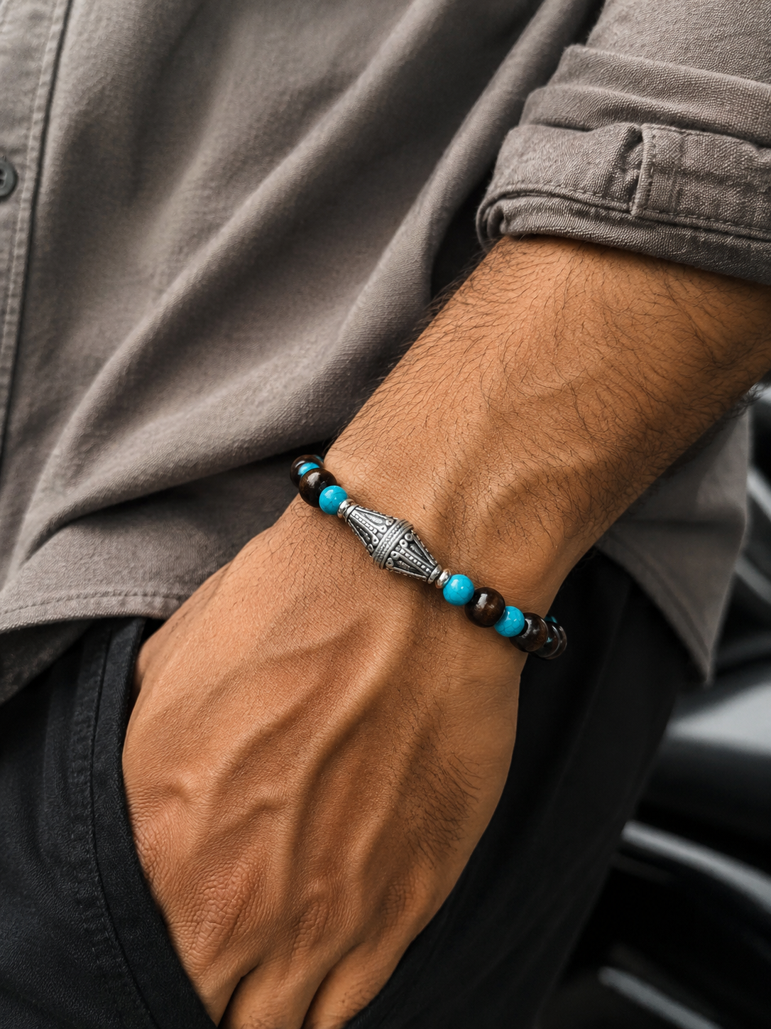 Azure Nomad Bracelet
