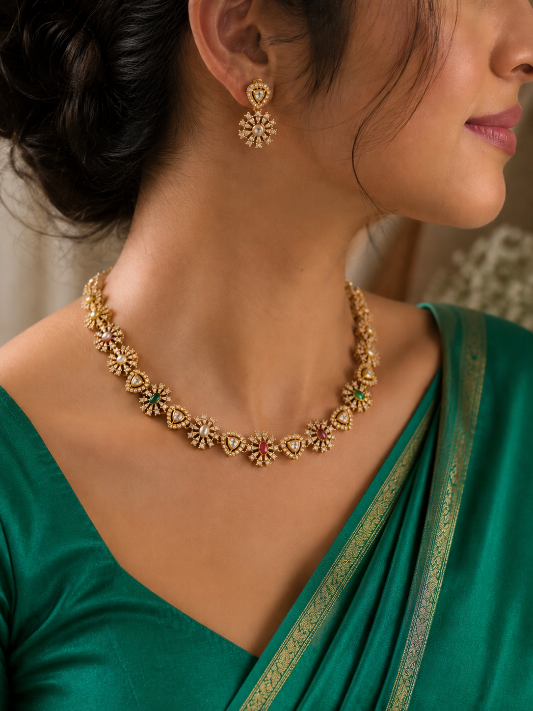 Floral Radiance Necklace