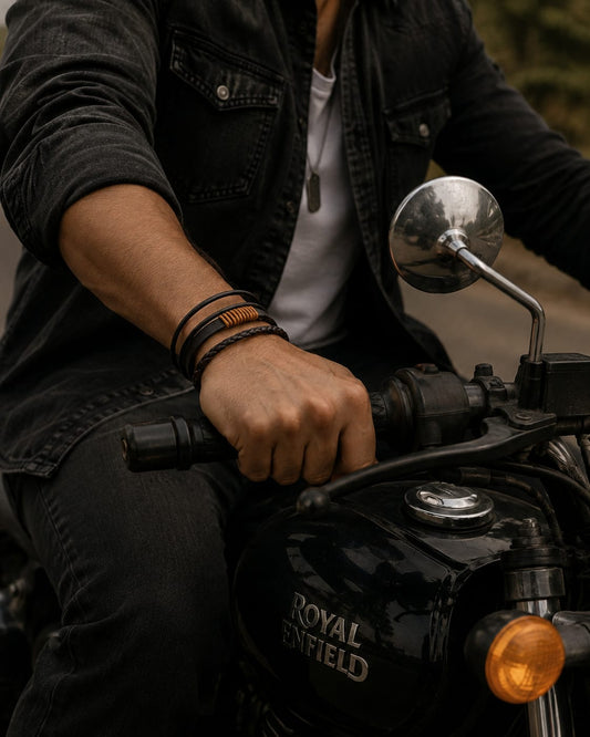 Trailblazer Leather Bracelet
