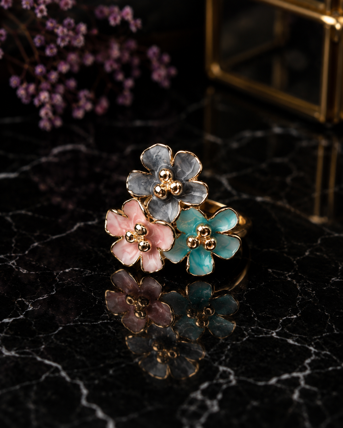 Aurora Trio Ring
