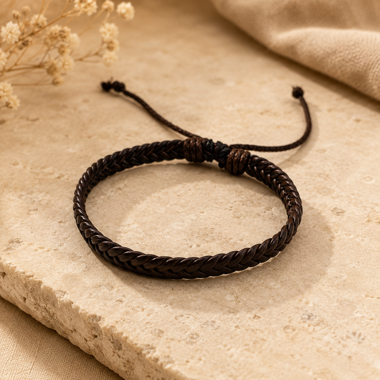Midnight Braid Bracelet