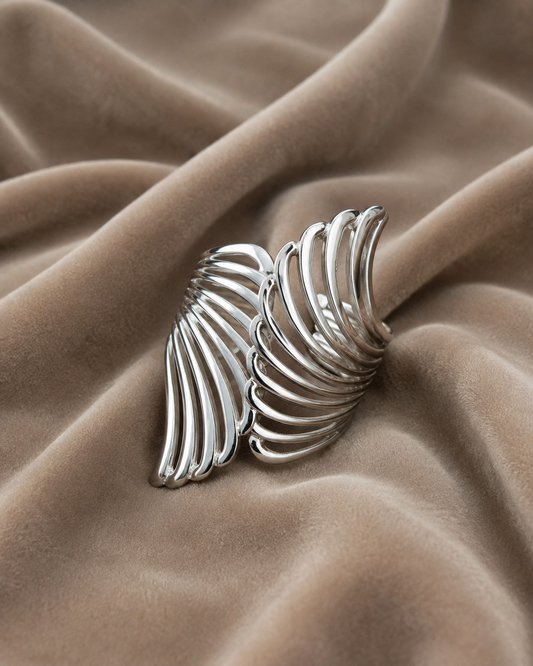 Celestial Wings Statement Cuff
