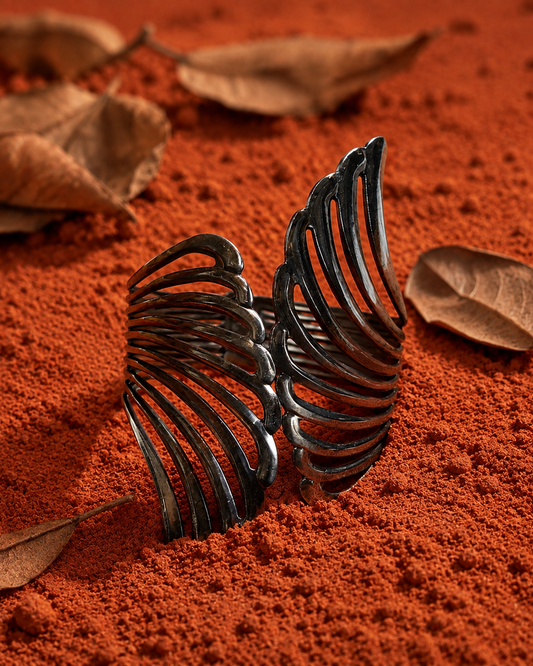 Celestial Wings Cuff Bracelet