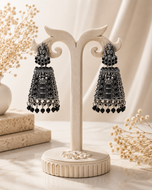 Lakshmi Temple Jhumkas