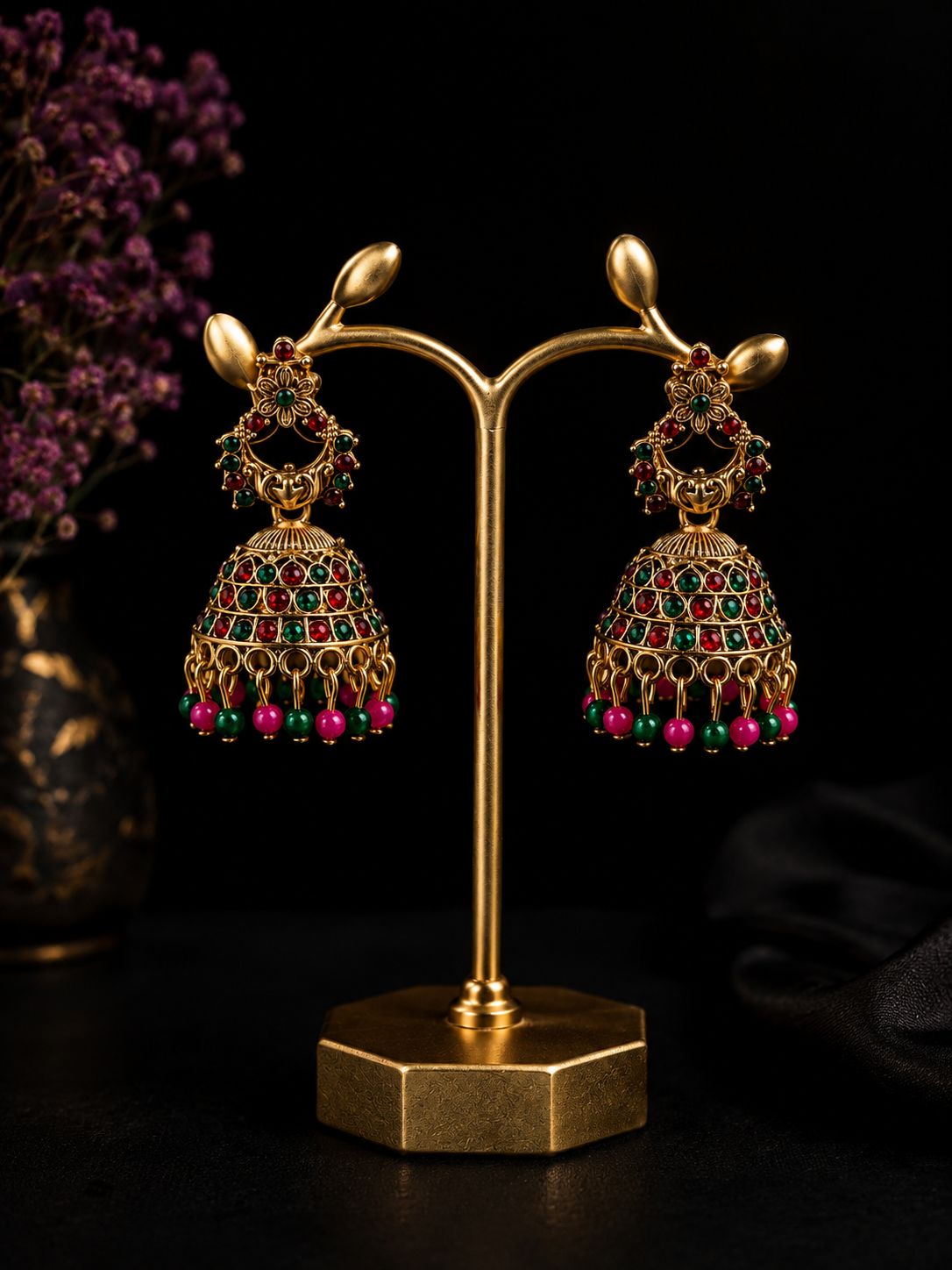 Navarasa Heritage Jhumkas