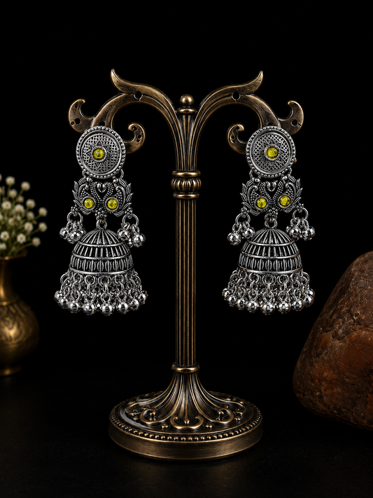 Citrine Whisper Jhumka