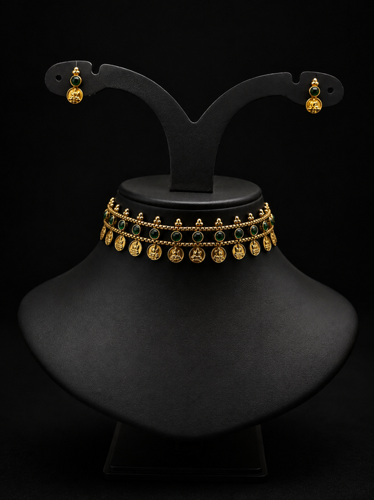 Aaradhya Coin Choker