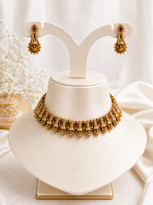 Ananthika Temple Choker