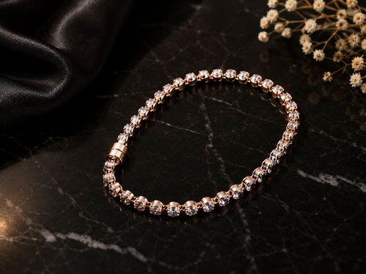 Rose Royale Tennis Bracelet