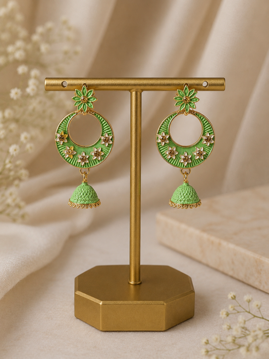Spring Bloom Jhumka