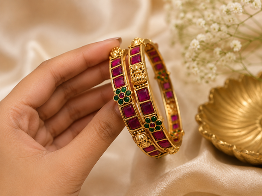 Blossom Heritage Bangles