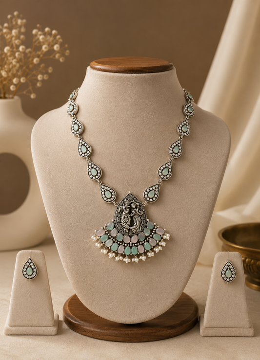 Radhe Krishna Necklace