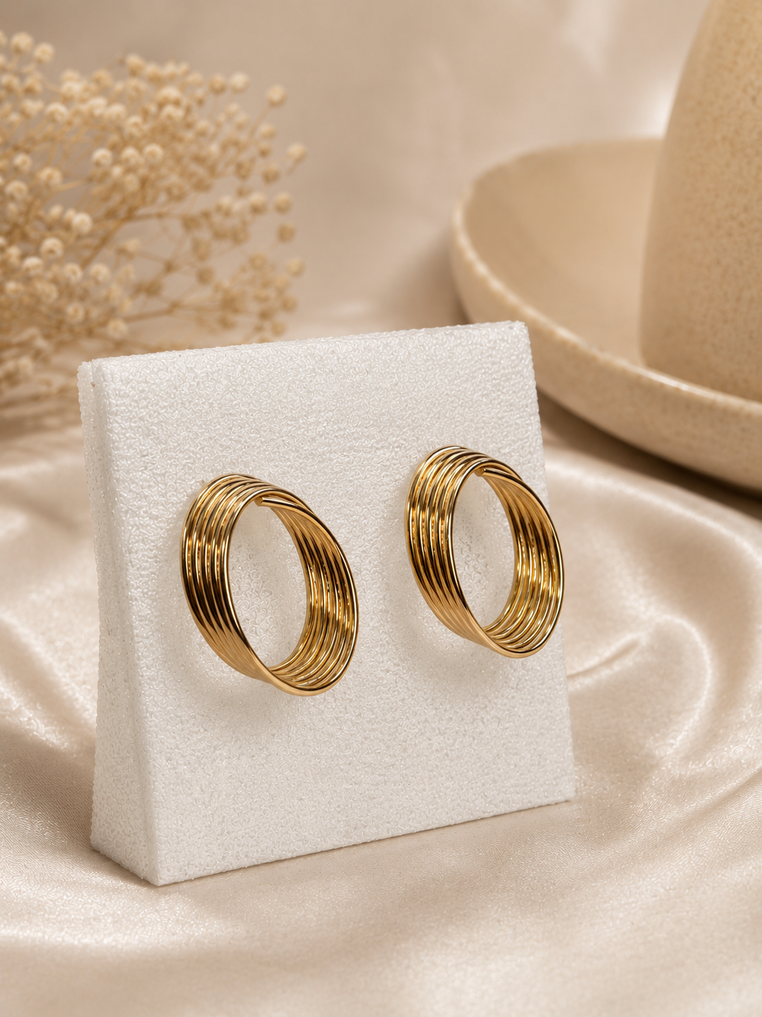 Aurora Layered Hoop Earrings