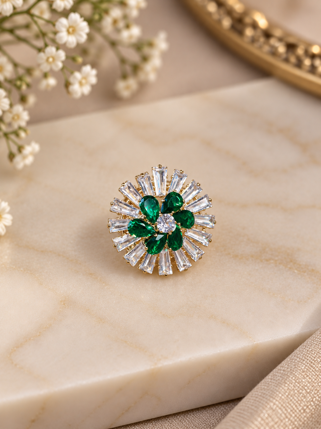 Verdant Grace Brooch