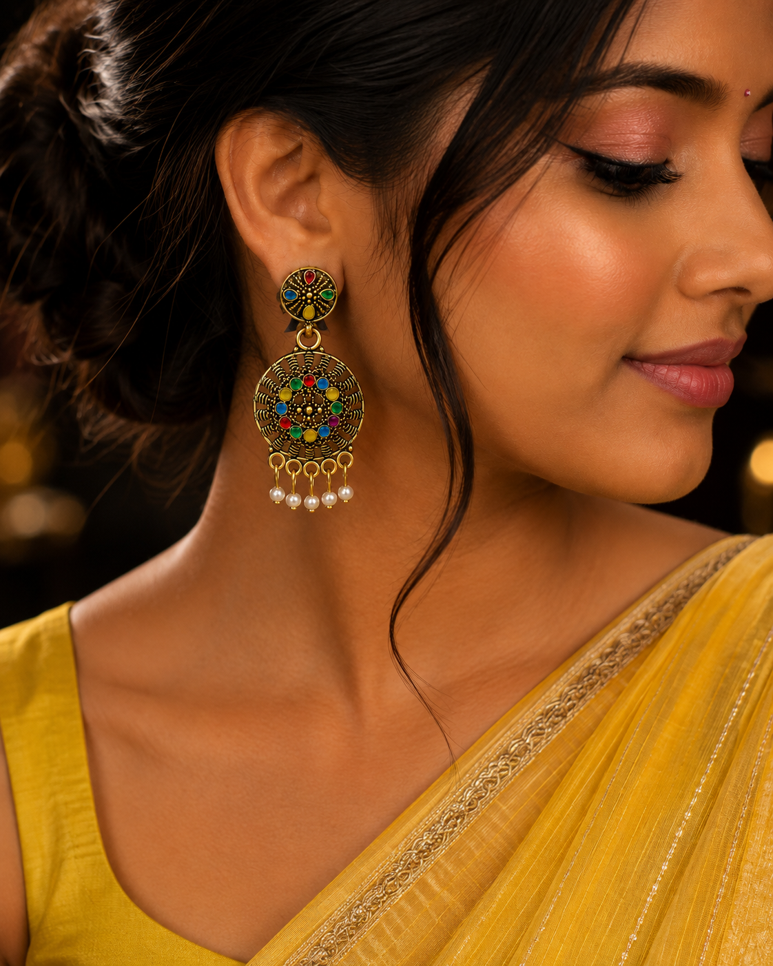 Rangoli Rani Earrings