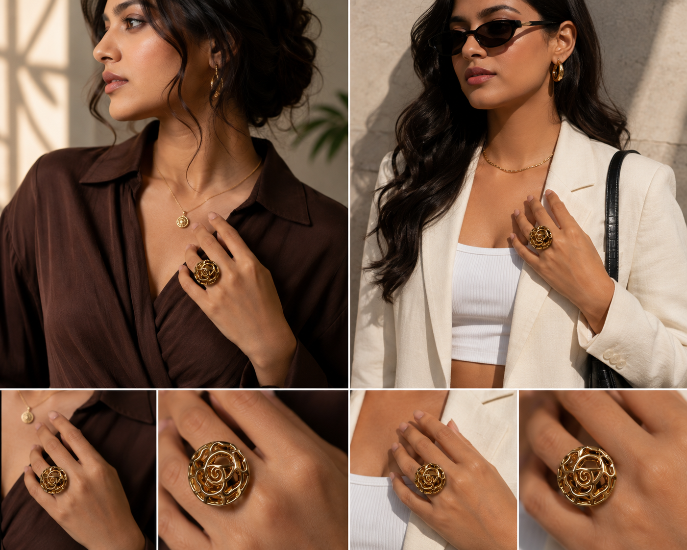Golden Muse Ring