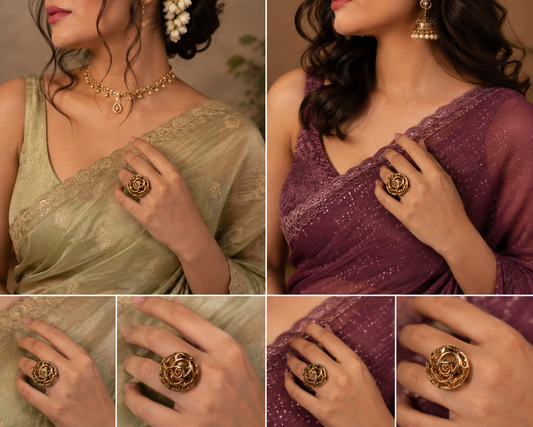Golden Muse Ring
