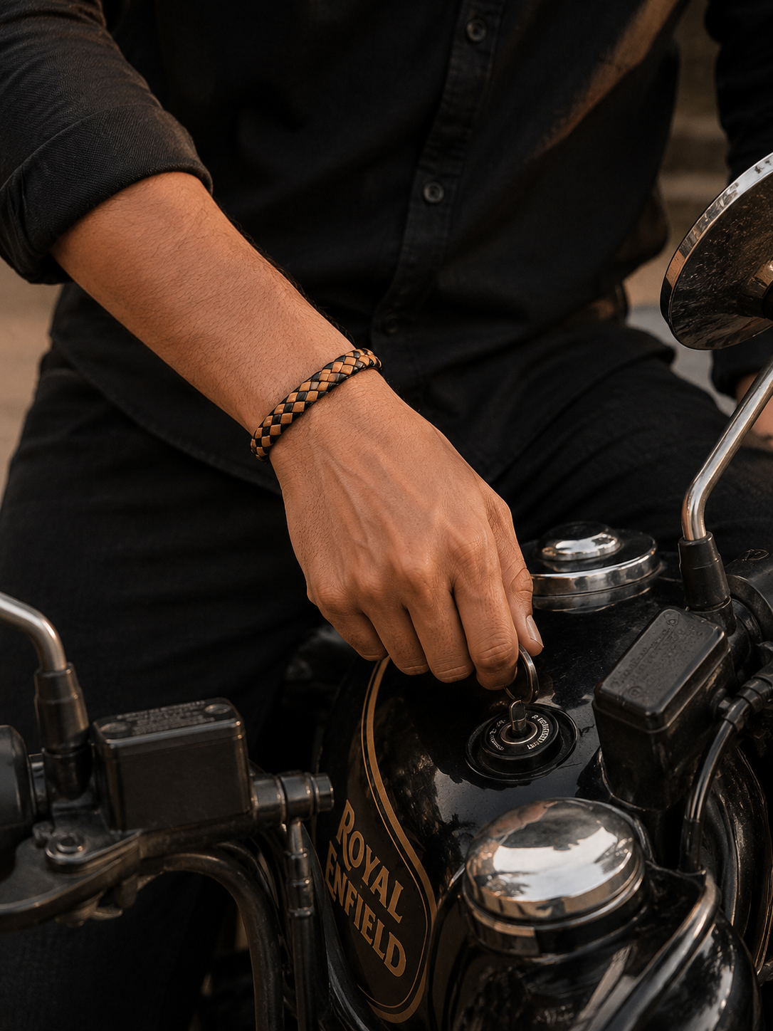 DualTone Braid Bracelet