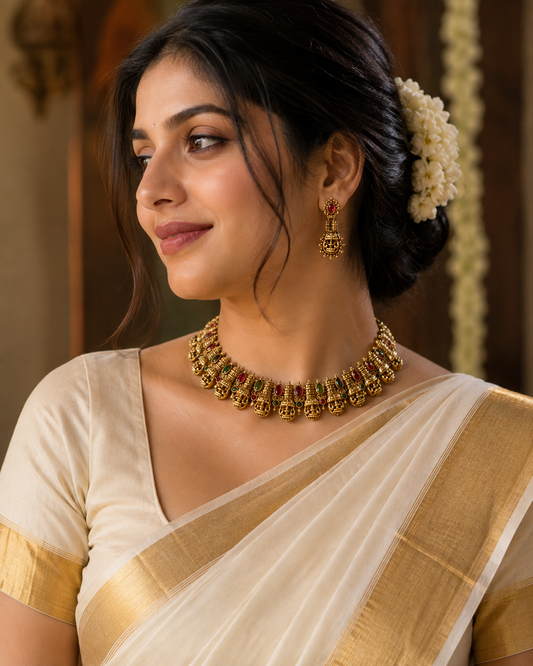 Ananthika Temple Choker
