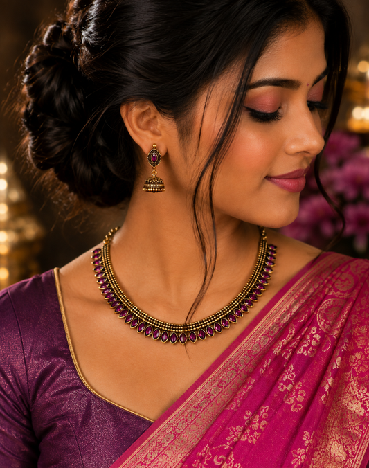 Rani Aadhya Necklace Set