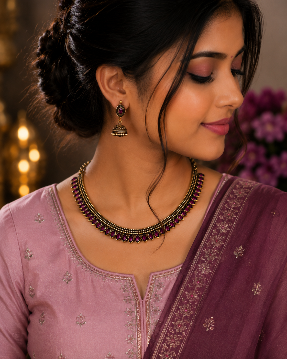 Rani Aadhya Necklace Set