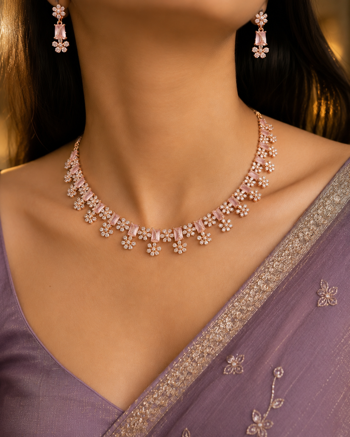 Floral Radiance Necklace