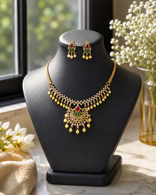 Royal Chandbali Necklace,