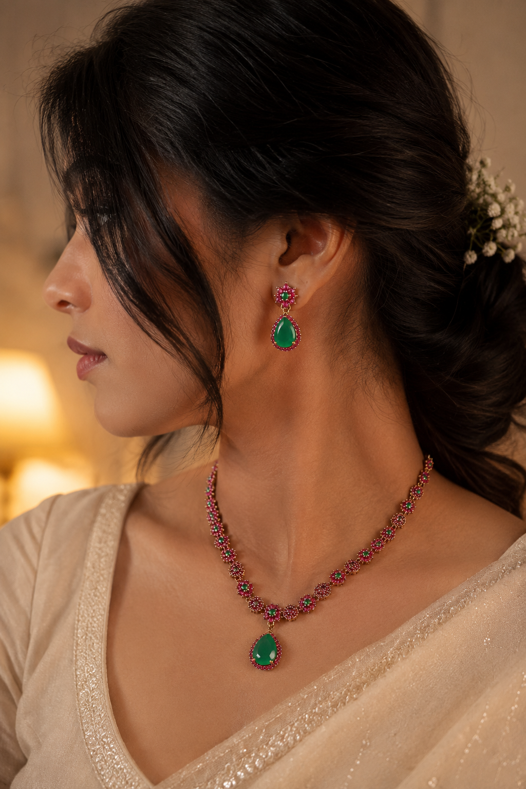 Emerald Radiance Necklace