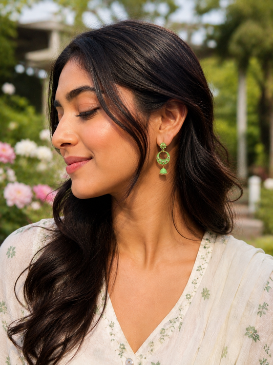 Spring Bloom Jhumka