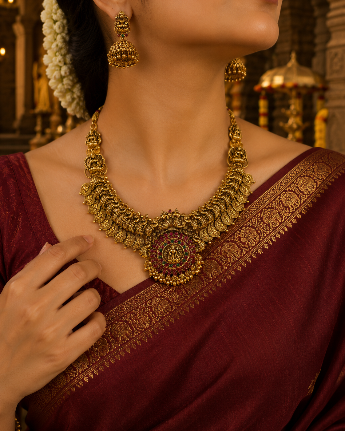 Lakshmi Kasu Choker