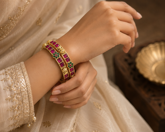Blossom Heritage Bangles