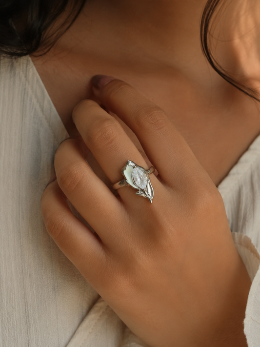 Luna Bloom Ring