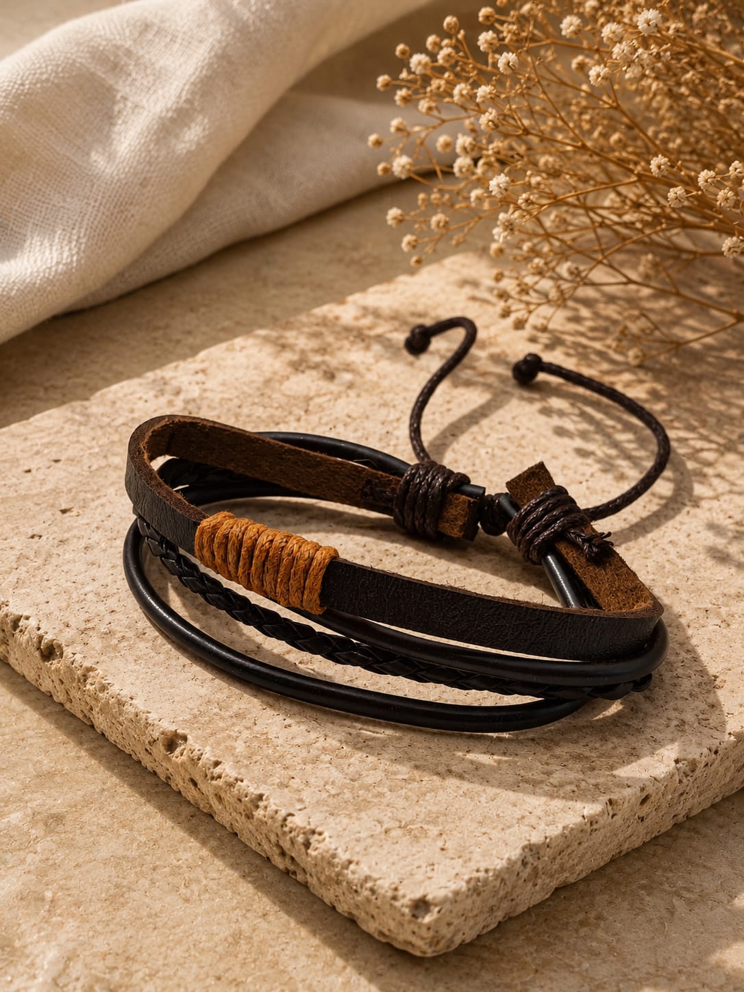 Trailblazer Leather Bracelet
