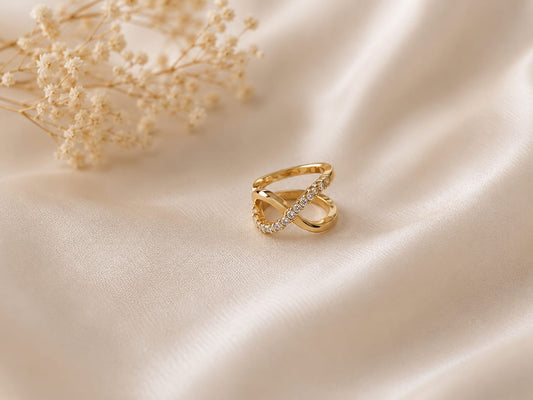 Infinity Spark Ear Cuff (Single Piece)