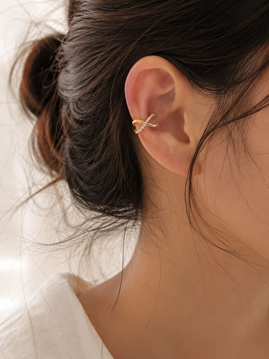 Infinity Spark Ear Cuff (Single Piece)