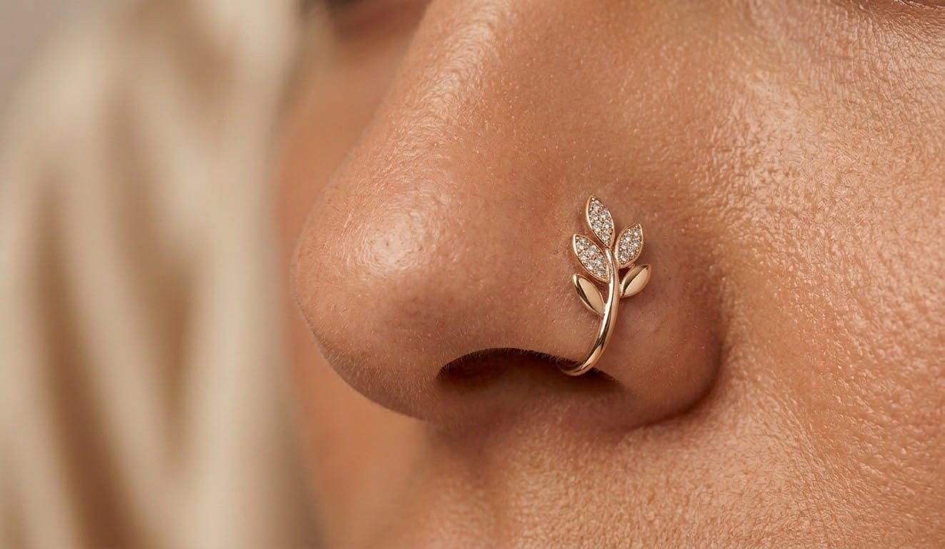 Leaf Nose Pin