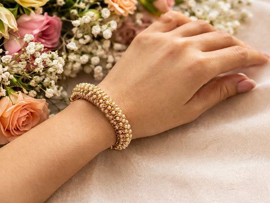 Pearl Aura Cuff Bracelet
